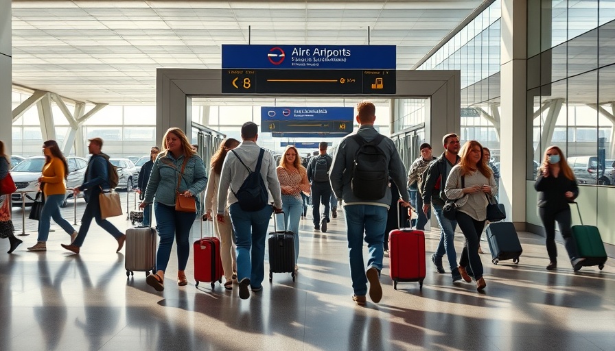 Travelers at Orlando International Airport, upgrades in progress