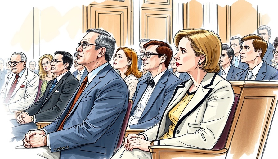Courtroom sketch related to Sean Diddy Combs accusations.