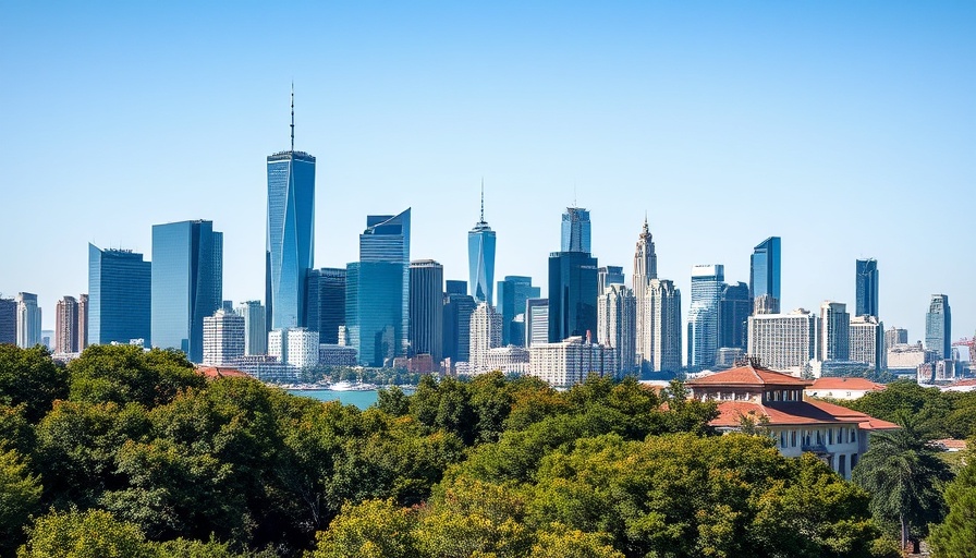 SkyTower Weather NOW live city skyline view.