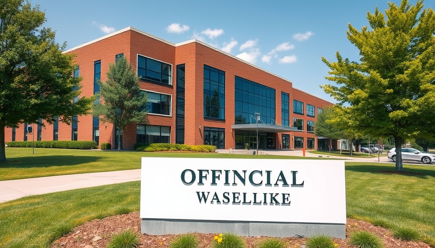 FDA building representing approval of Moderna's new lower-dose COVID-19 vaccine.