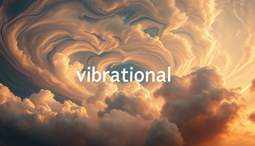 Unlock the luck frequency with a sky filled with mystical swirling clouds.