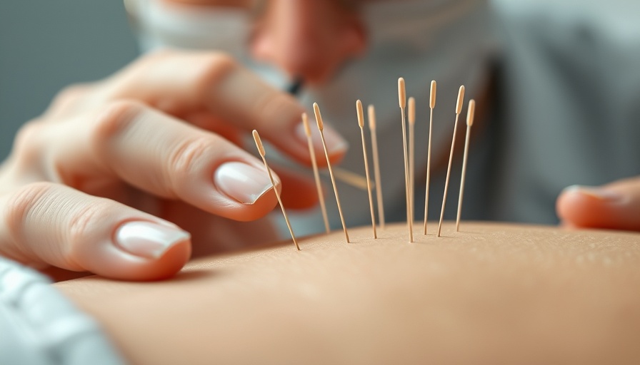 Acupuncture technique for natural ED treatment.