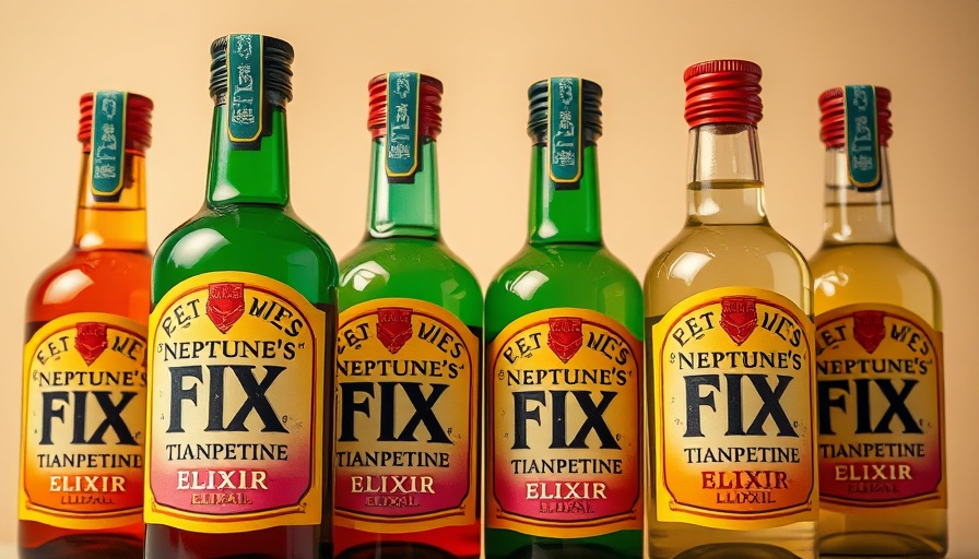 Colorful Tianpetine bottles, highlighting gas station heroin risks.