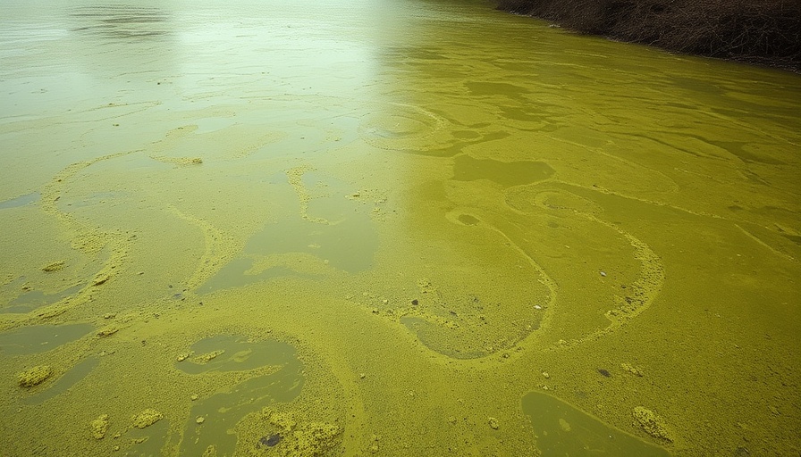 Expansive algae bloom in Sebastian Inlet State Park raises health risks.