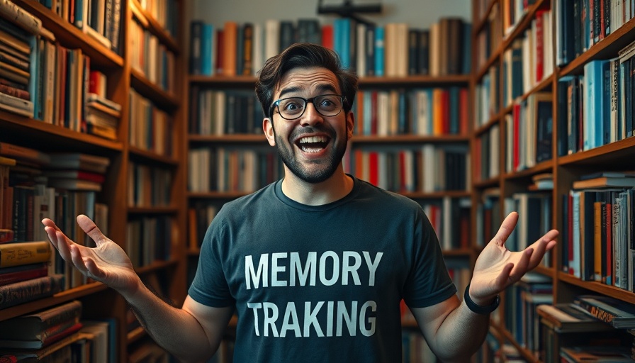Engaging talk on Memory Improvement Techniques in a colorful library.