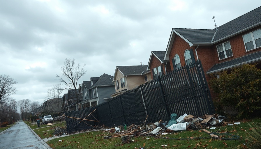Tornado touches down in Florida, damage to residential area.