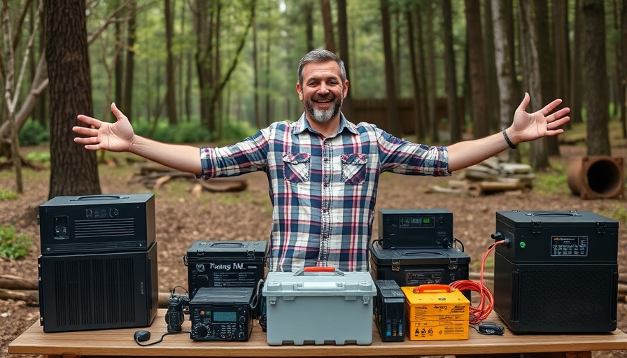 RV Travel enthusiast displaying power inverters.