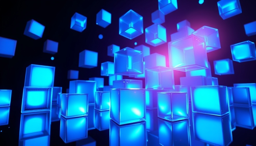 Geometric cubes representing energy movement to manifest money.