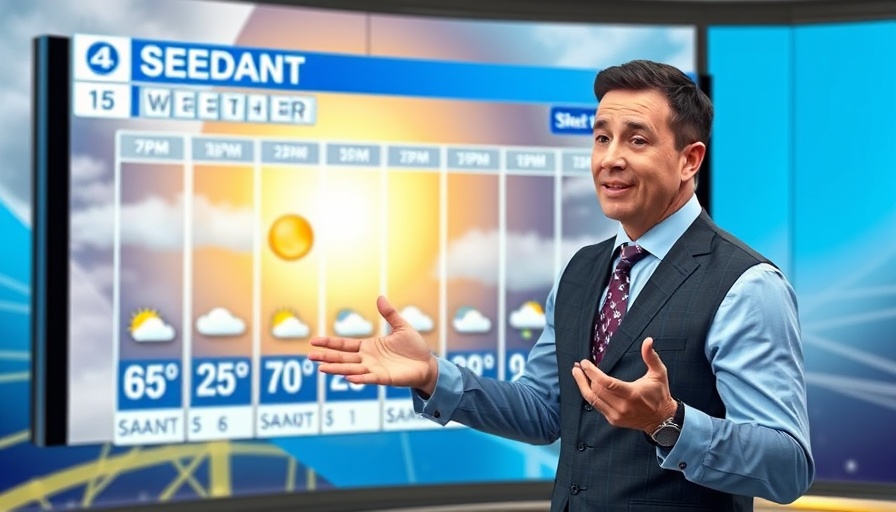 Tampa weather updates on weekend forecast from TV presenter.
