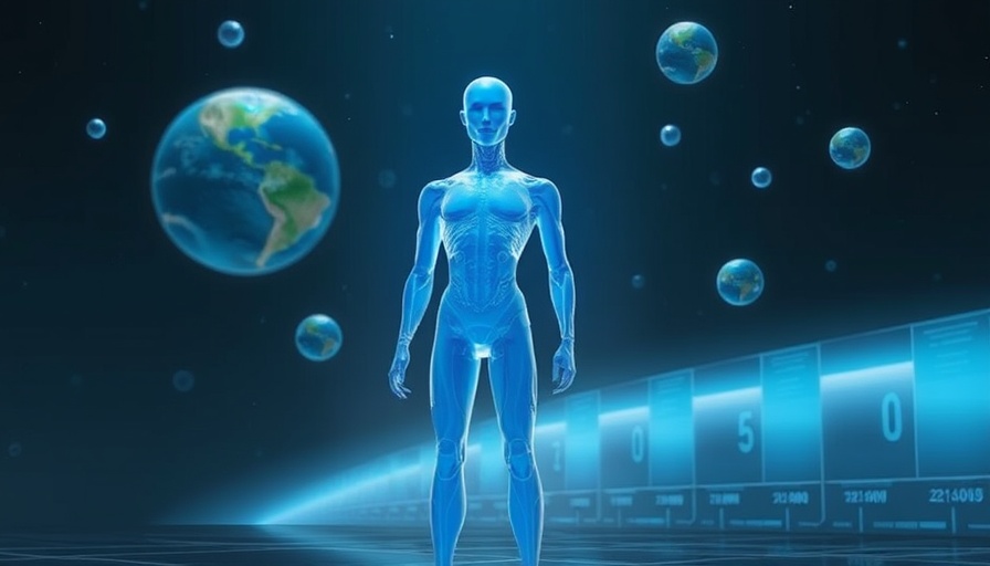 Futuristic humanoid and timeline in Earth's Split into 4th Density.