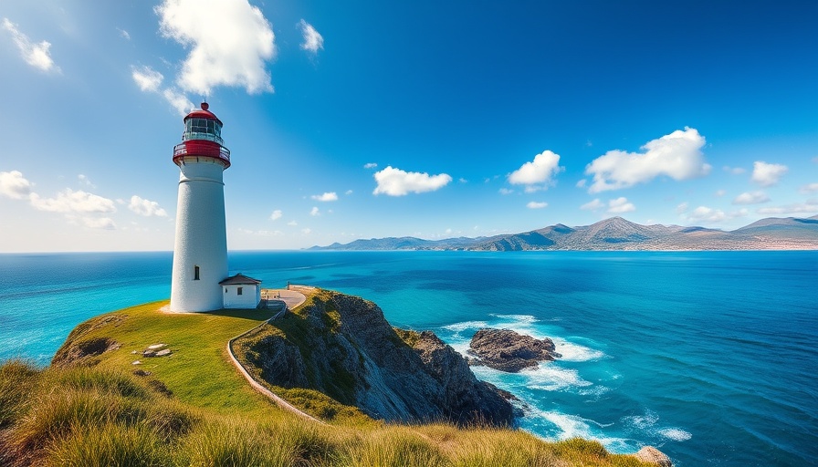 Breathtaking view of Faroe Islands lighthouse, scenic travel destinations.