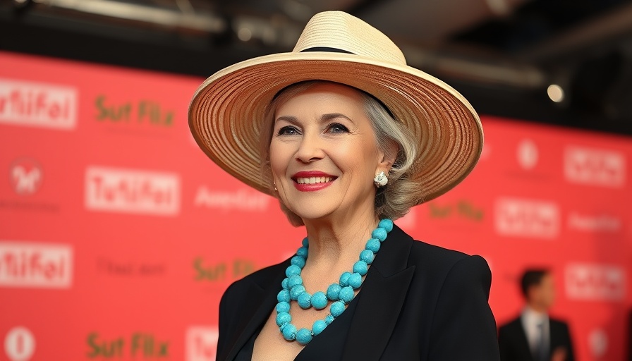 Jeannie Seely at an award event in elegant attire.