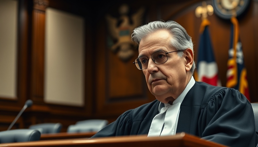 Frank Caprio Rhode Island judge seated at courtroom bench.