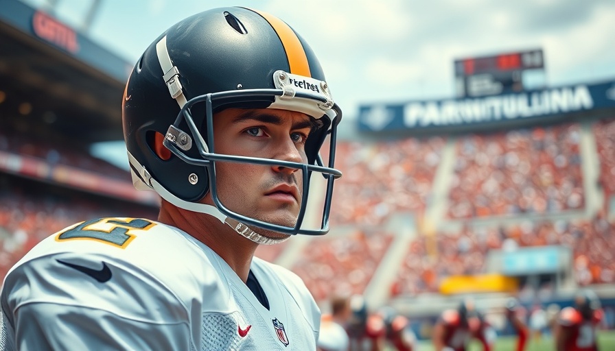 AP Top 25 College Football Poll Update, quarterback focuses during game.