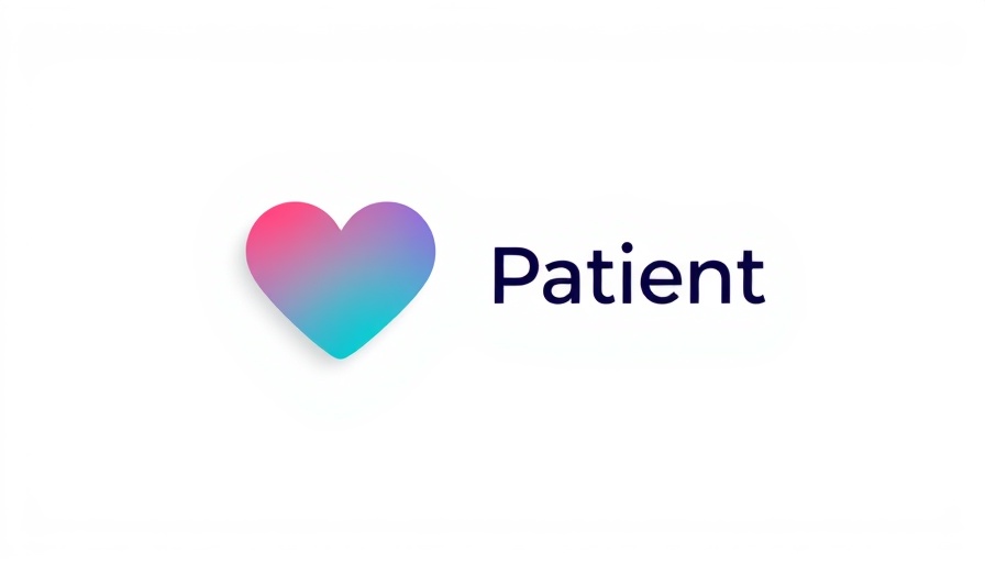 Minimalist logo design for medical platform Patient.