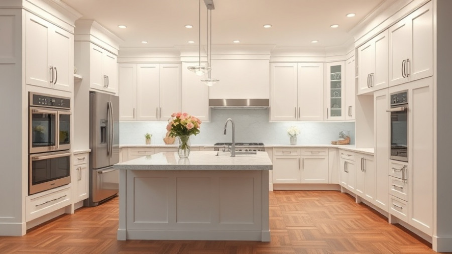 Modern kitchen inclusions and exclusions in real estate.