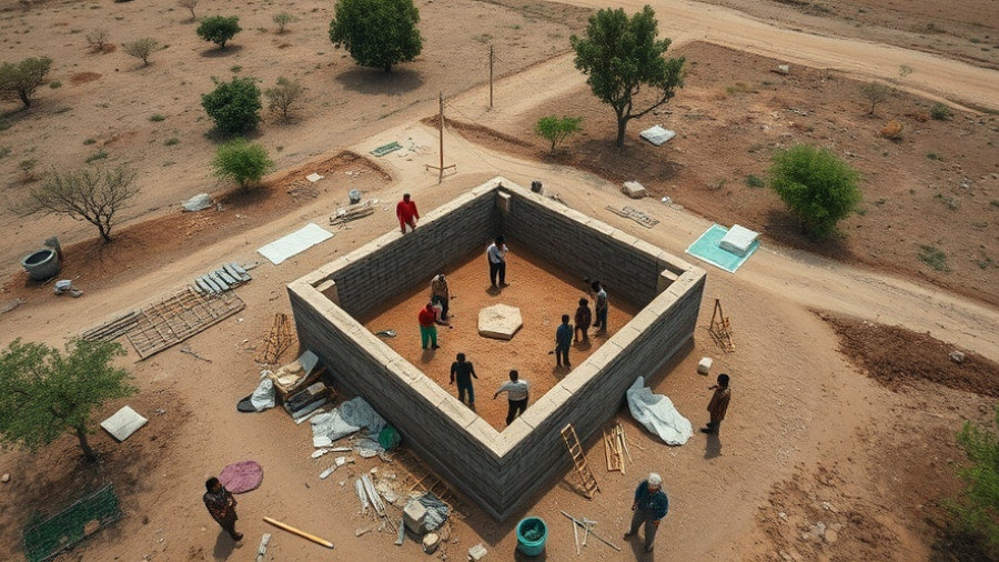 Community housing project illustrating the importance of housing affordability.