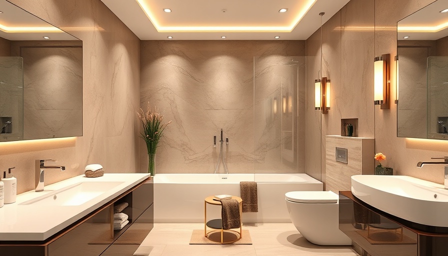 Modern bathroom design showcasing benefits of hiring a remodeling company.