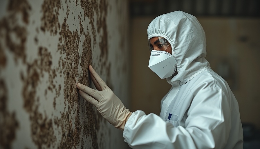 Pest Control Companies Plumstead expert inspecting moldy wall.