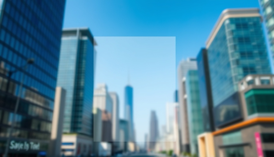 Cityscape with logo overlay addressing local community violence.