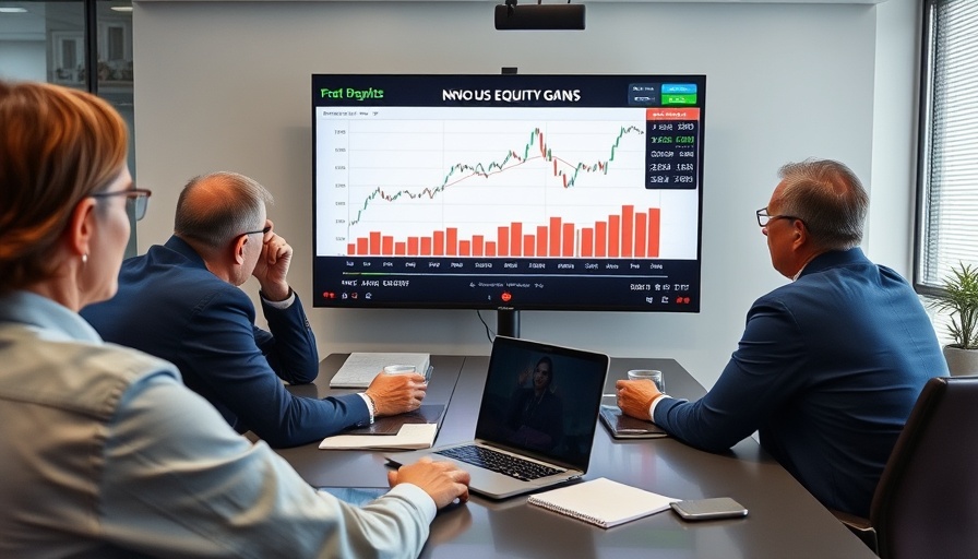2025 Q2 Investment Insights virtual meeting with financial chart analysis.