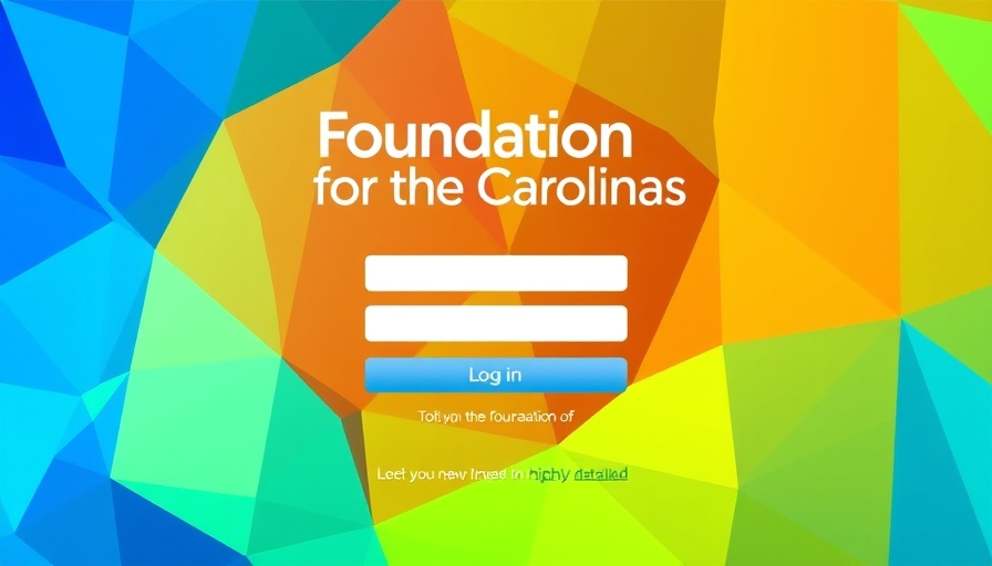 My FFTC Sign In screen with colorful geometric background.