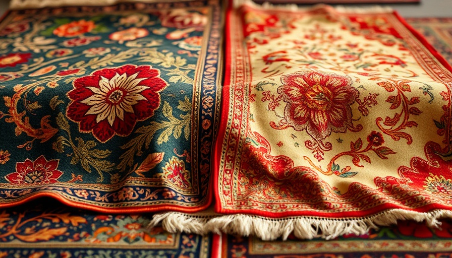How to Clean a Silk Rug: vibrant floral pattern silk rugs displayed.