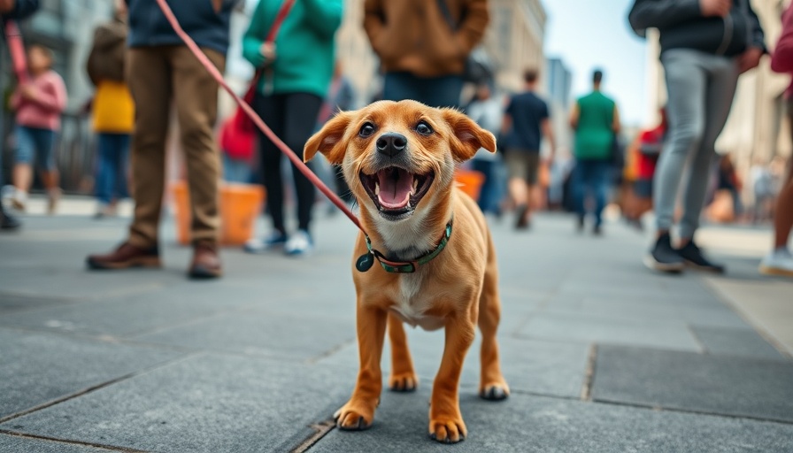 Brown dog adoption at shelter event, gripping dog adoption stories.