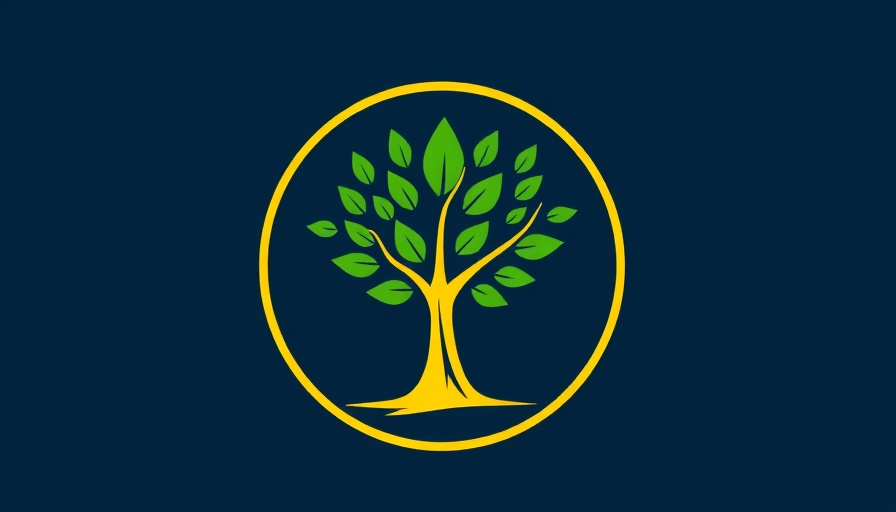National Food Bank Day logo with tree design.