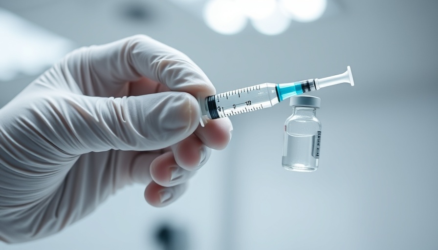 Close-up of vaccination process in a medical setting related to South Carolina Vaccine Choice Bill.