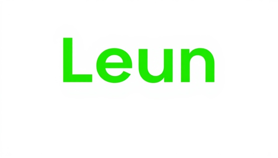 Green text logo on white background
