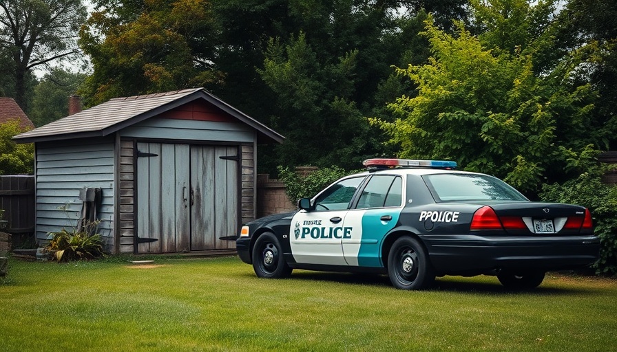 Police presence in suburban yard linked to human remains identified in Upstate.