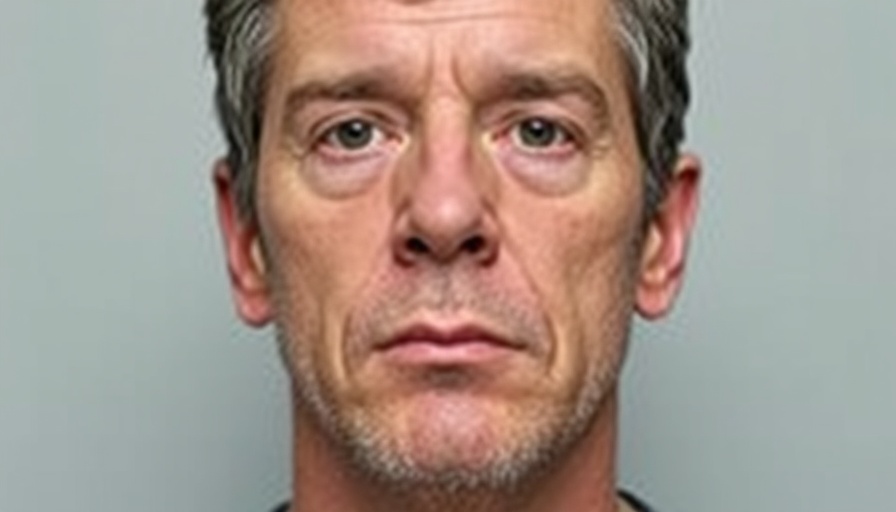 Mugshot of an unidentified individual with a neutral expression.