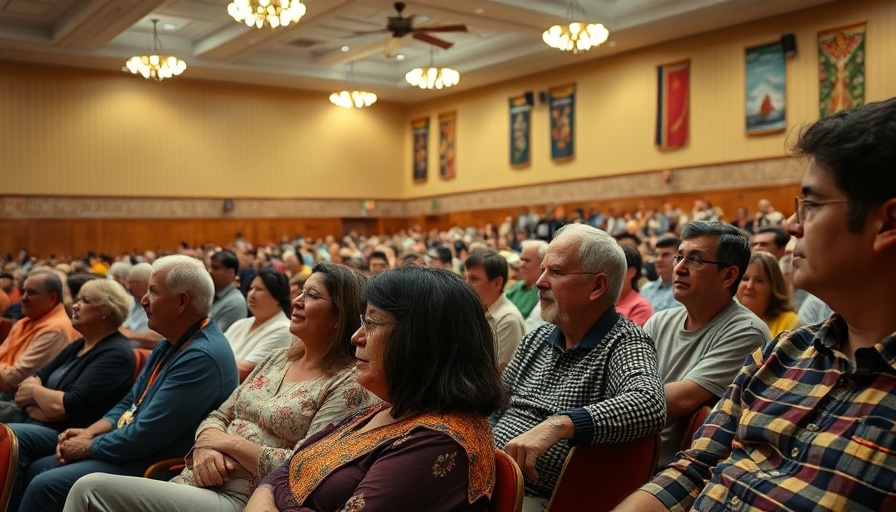 Audience at Walhalla candidates forum listening intently.