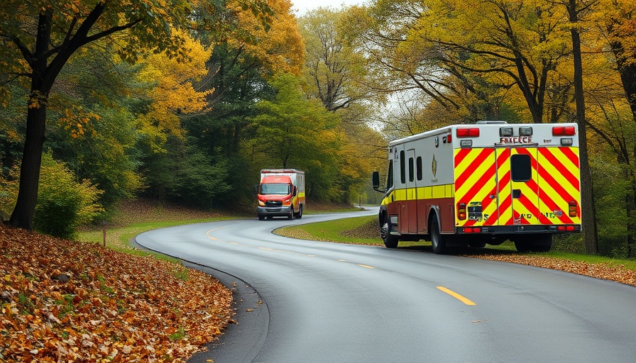 Emergency vehicles at shooting incident scene in Pennsylvania