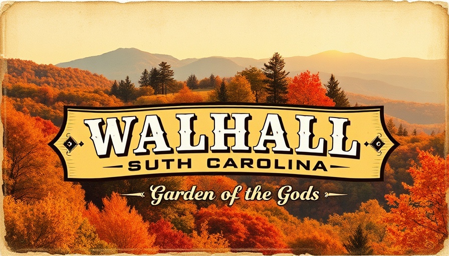 Walhalla emblem vibrant foliage Oconee sewer governance changes