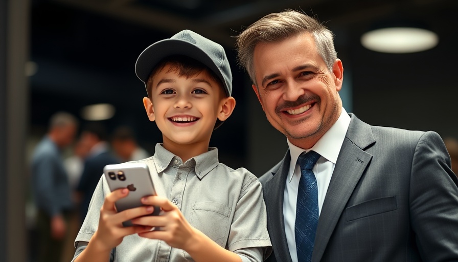 JD Vance selfie with school skipping kid, smiling duo in casual setting.