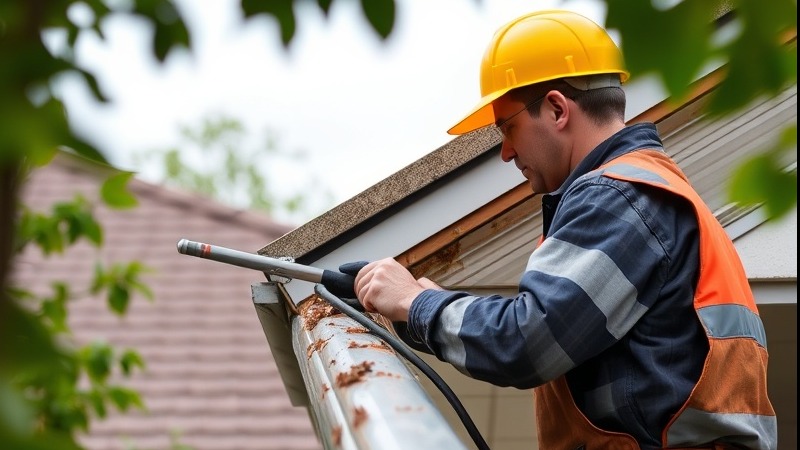 Professional gutter repair service provider for home education.
