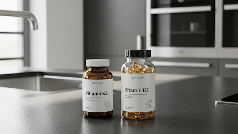 Clean arteries with vitamin K2 supplement.