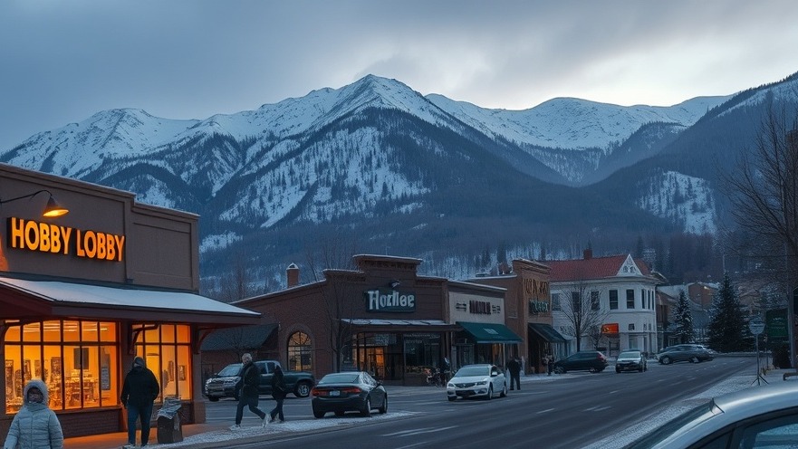 Cinematic dawn in a Colorado town, reflecting Lance Wallnau's prophetic insights.
