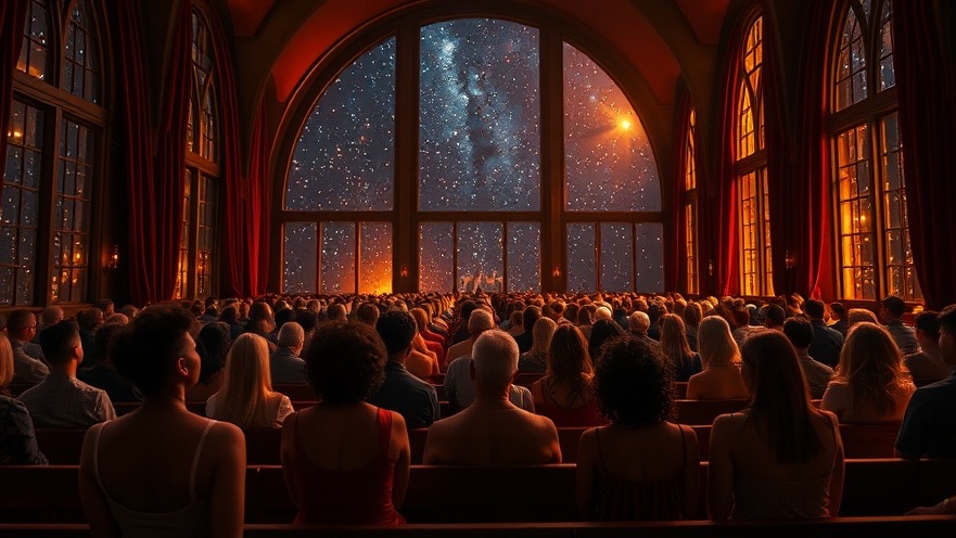 Cinematic sanctuary scene showcasing church unity and spiritual gifts in warm golden light.