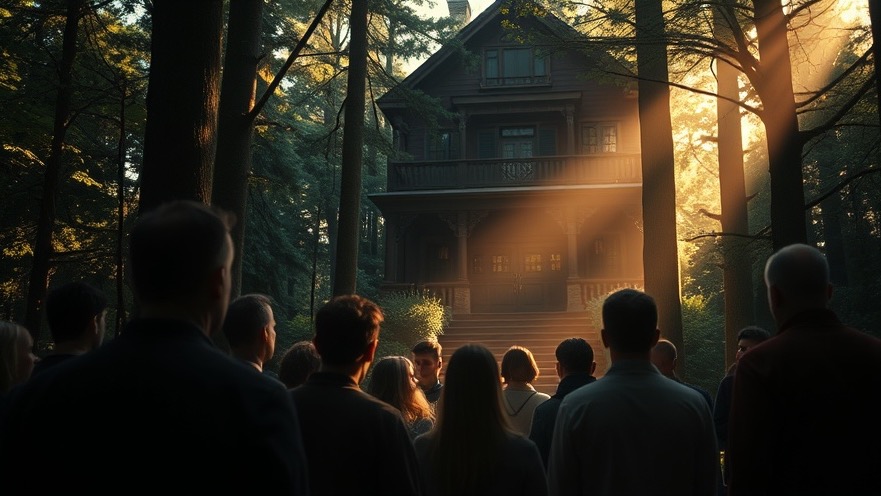 Rick Renner's Spiritual Warfare: a serene prayer gathering in a sunlit forest.