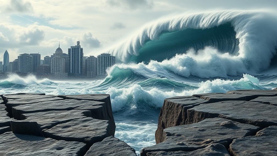 Prophetic believers in spiritual warfare face an apocalyptic tsunami endangering a coastal city.