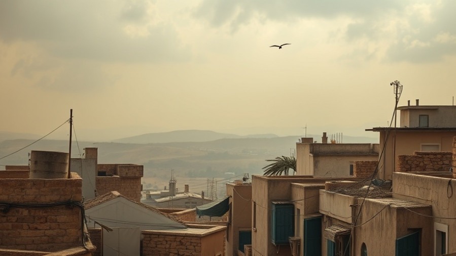 Cinematic view of Israeli architecture, evoking prophetic insights for revivalists.