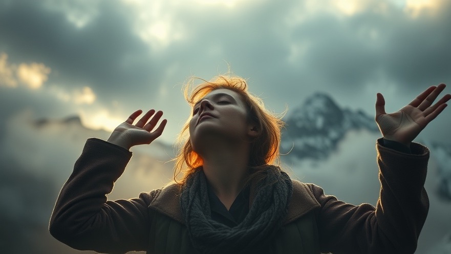 Passionate woman in spiritual warfare, embodying a kingdom mindset in golden light.