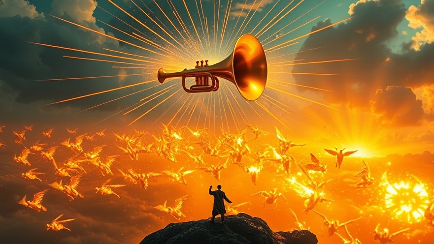 Joseph Z's prayer of faith ignites spiritual empowerment as guardian angels charge from a golden trumpet.