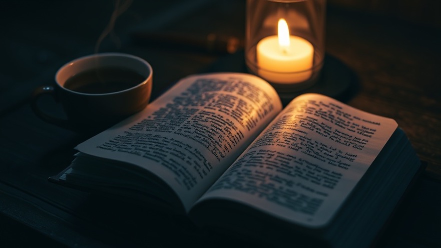 A close-up of an open journal with handwritten notes, symbolizing prophetic messages and personal breakthroughs.