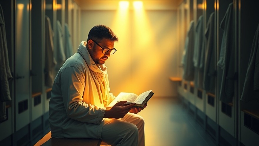 Rick Renner providing empowering guidance in a divine locker room atmosphere.