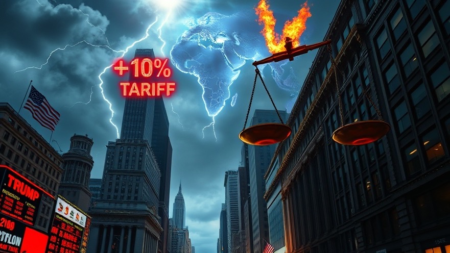 Chaos on Wall Street symbolizes economic punching; faith during trials in a stormy backdrop.
