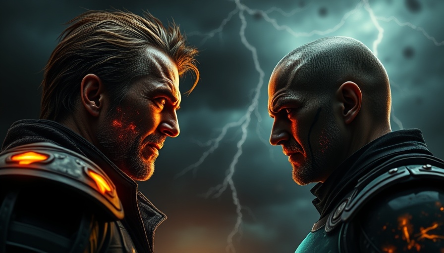 Dramatic representation of Sons of Thunder in a fictional setting.